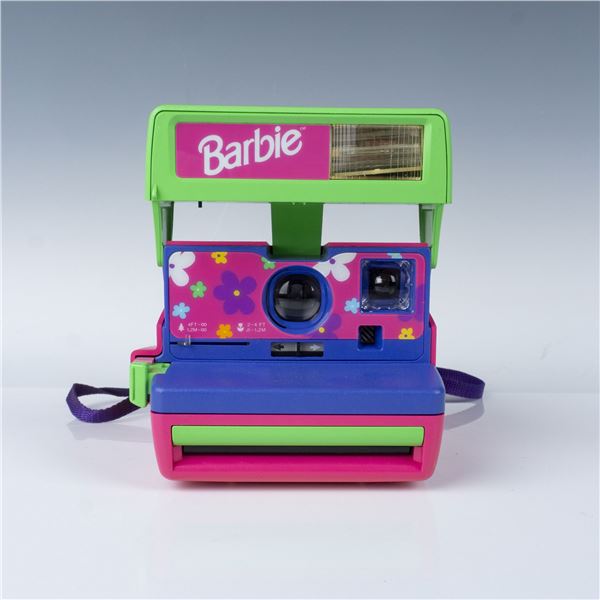 Mattel Barbie Polaroid 600 Instant Camera, Pink Floral