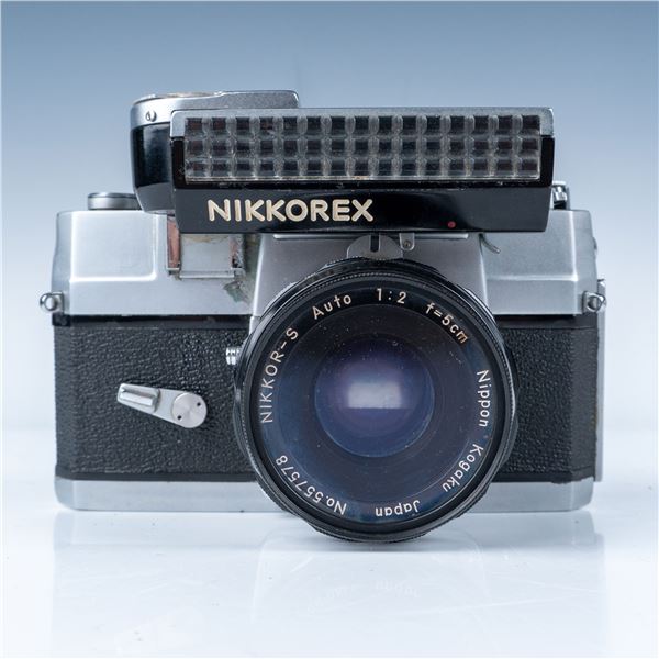 Nikkorex F 35mm SLR Film Camera with Nikkor-S Auto Lens