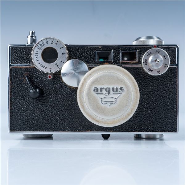 Vintage Argus C3 35mm Film Camera with Leather Case