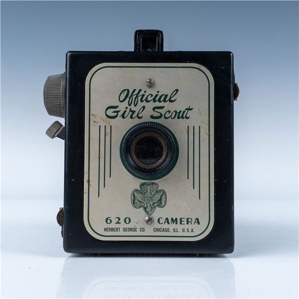 Official Girl Scout Box Camera by Herbert George Co., 1940s