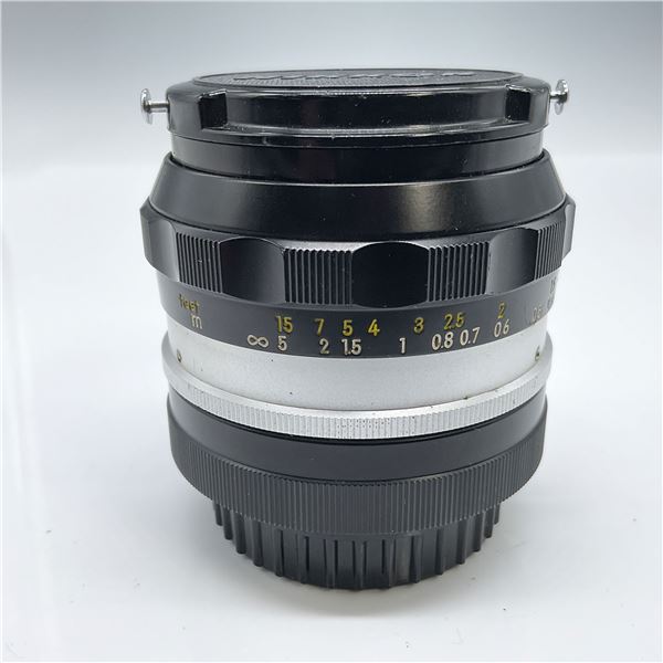 Nikkor-N Nippon Kogaku 24mm f/2.8 Lens with Caps, 3"H