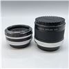 Image 4 : 2pc Vivitar Camera Lenses with Caps