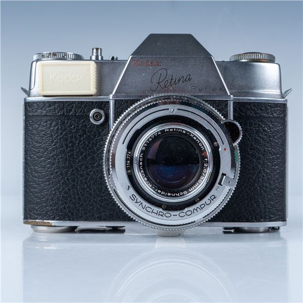 Kodak Retina Reflex Camera with Original Leather Case
