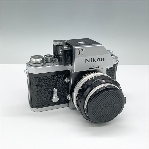 Nikon F Photomic FTN Camera with Nikkor-S Auto f/1.4 Lens
