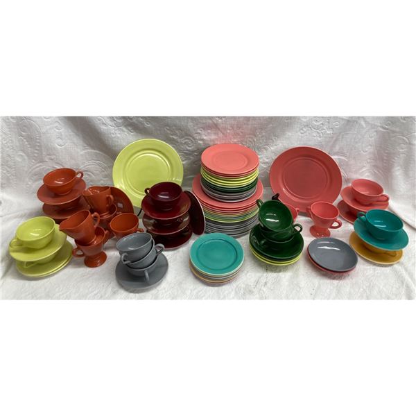 VINTAGE PASTEL DISHES