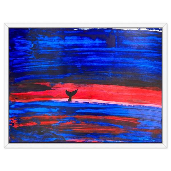 Whale Tail by Wyland Original