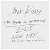 Image 2 : The Path of Ambition - New York by Kostabi Original