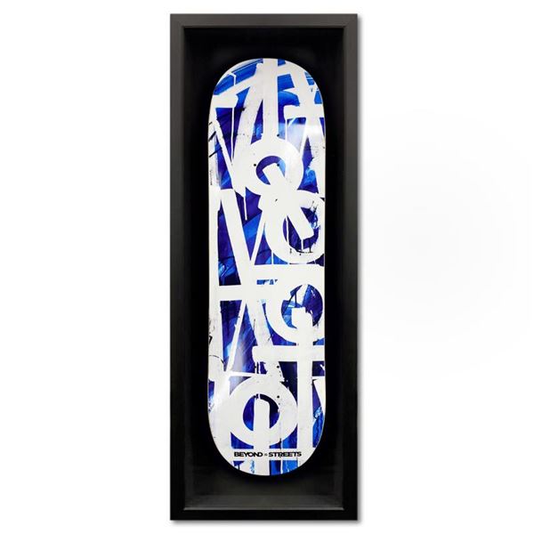 RETNA Beyond The Streets Skateboard (Black) by RETNA,