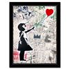 Image 1 : Balloon Girl by Mr Brainwash Original