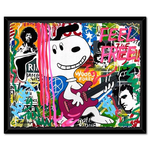 Playing Guitar by Rovenskaya Original