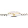 Image 4 : Rolex Mens Two Tone Sapphire Factory Champagne Diamond Dial Fluted Bezel Datejus