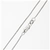 Image 7 : New 18K White Gold 0.47 ctw Princess Prong Diamond Slide Cross Pendant w/ Chain