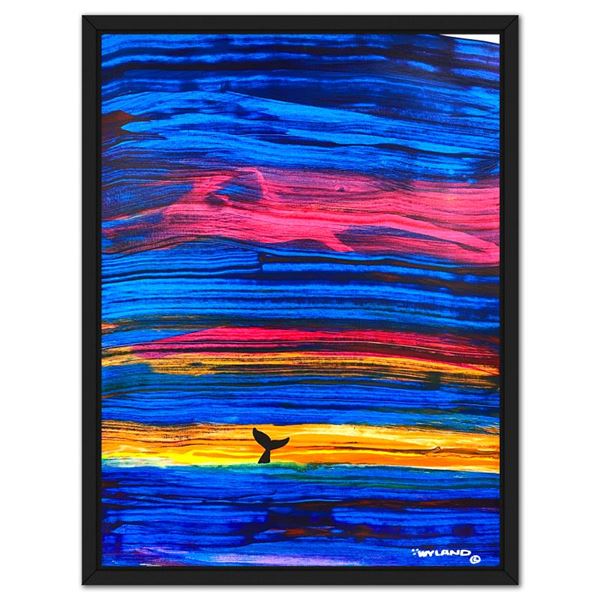 Whale Tail by Wyland Original