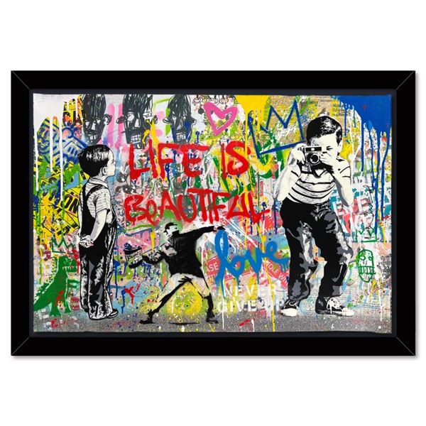 Pop Wall by Mr Brainwash Original