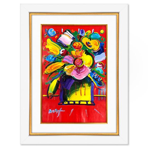Abstract Flower by Peter Max