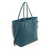 Image 2 : Louis Vuitton Teal Blue Epi Leather Neverfull MM Tote Bag