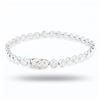 Image 2 : 9.68 ctw G to H COLOR SI3 to I2 CLARITY Diamond Platinum Tennis Bracelet