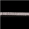 Image 2 : 5.15 ctw Diamond 14KT White Gold Tennis Bracelet