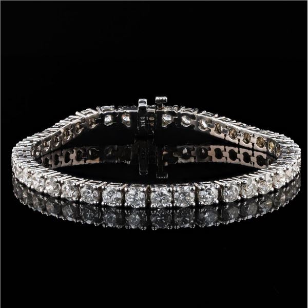 11.88 ctw Diamond 14K White Gold Bracelet