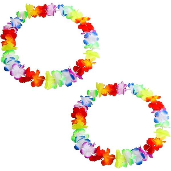 NEW 2 JULY MIRACLE HAWAIIAN LUAS FLOWER NECKLACE
