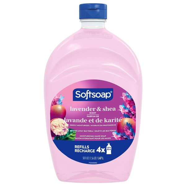 NEW 1.47L SOFT SOAP LAVENDER & SHEA HAND SOAP