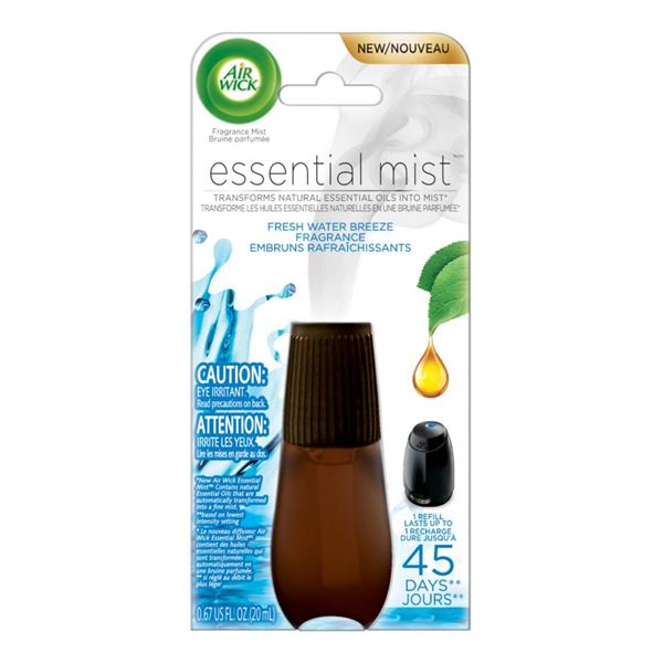 NEW 20 ML AIR WICK MIST FRAGRANCE OIL DIFFUSER