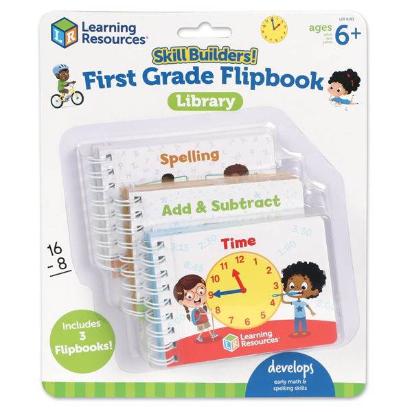NEW SKILL BUILDERS FIRST GRADE FLIPBOOK LIBRARY