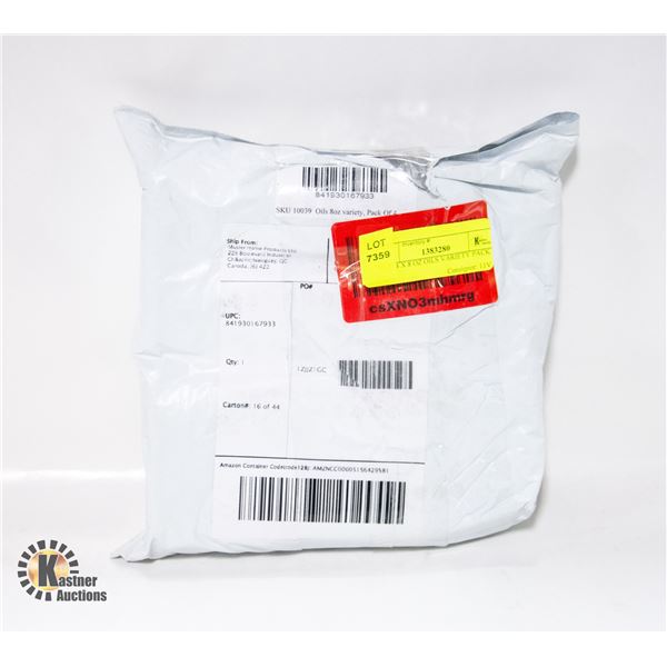 NEW 4 X 8 OZ OILS VARIETY PACK