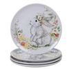 Image 1 : NEW SWEET BUNNY DINNERPLATE SET 4PCS