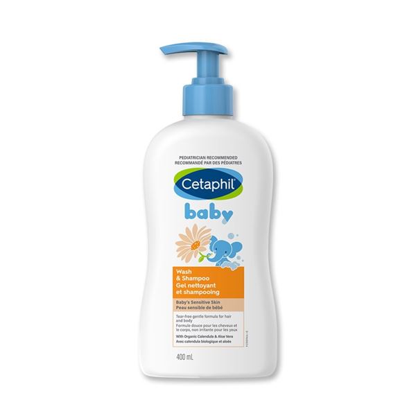 NEW 400ML CETAPHIL BABY WASH & SHAMPOO