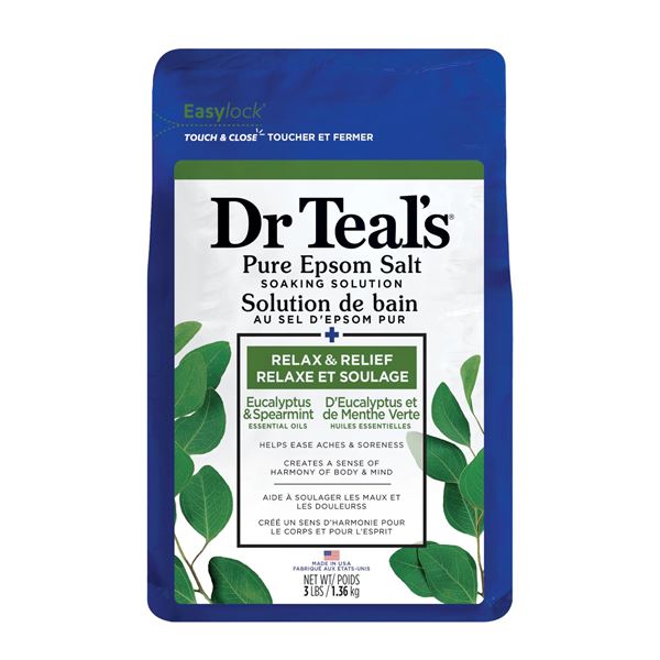 NEW 3LBS DR TEALS PURE EPSOM SALT