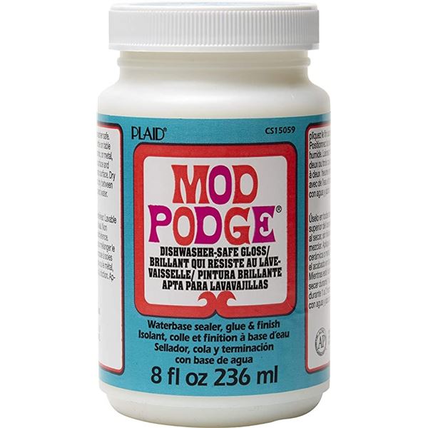 NEW 236ML MOD PODGE GLOSS WATER-BASED GLUE