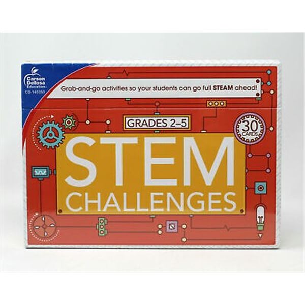 NEW CARSON DELLOSA GRADES 2-5 STEM CHALLENGES