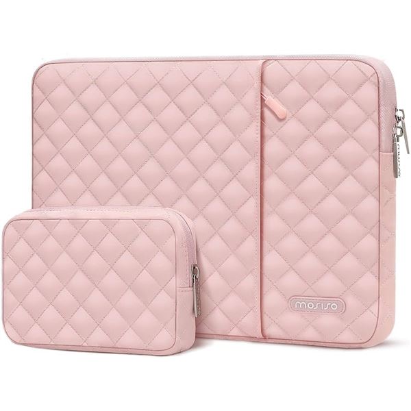 NEW MOSISO COMPATIBLE STORAGE BAG PINK