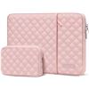 Image 1 : NEW MOSISO COMPATIBLE STORAGE BAG PINK