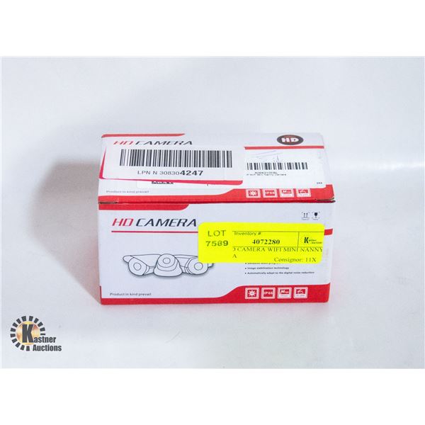 NEW HD CAMERA WIFI MINI NANNY CAMERA