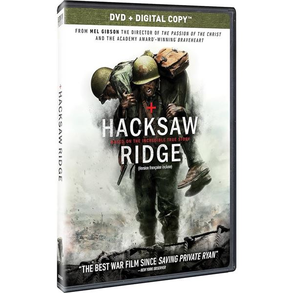 NEW DVD- HACKSAW RIDGE