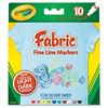 Image 1 : NEW 10 FINE LINE FABRIC MARKERS