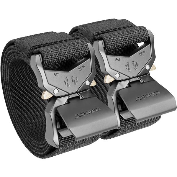 NEW JUKMO 135CM BLACK TACTICAL BELT #2