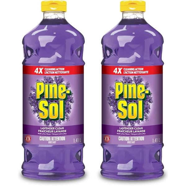 NEW 2 X 1.41L PINE SOL LAVENDER CLEANING ACTION