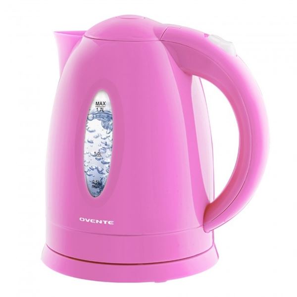 NEW 1.7L OVENTE ELECTRIC KETTLE PINK