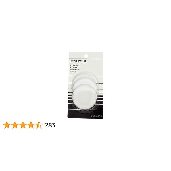 NEW 4 X 3 COVERGIRL MAKEUP MASTERS POWDER PUFFS