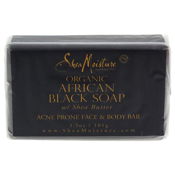 NEW 227G SHEA MOISTURE AFRICAN BLACK SOAP