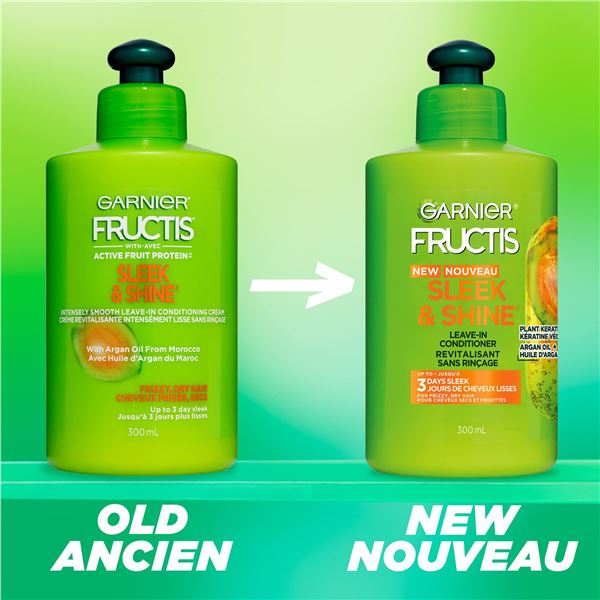 NEW 2 X 300ML GARNIER FRUCTIS CONDITIONING CREAM