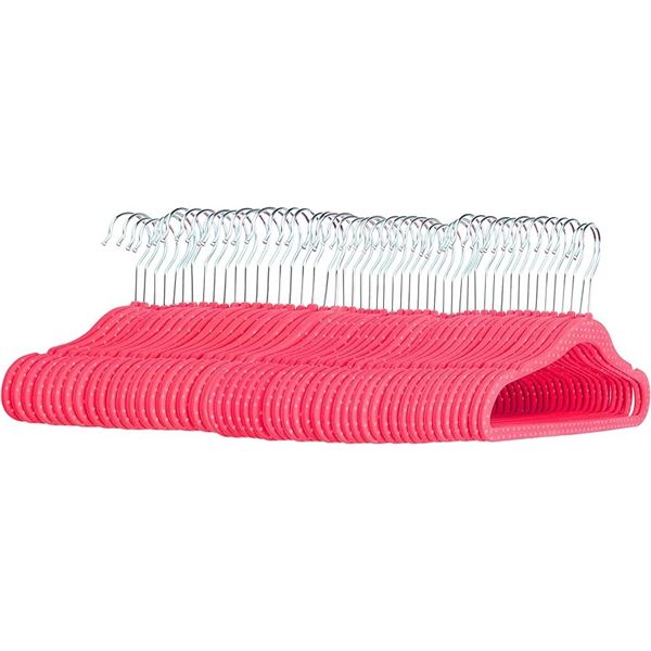 NEW AMAZON BASICS BABY KIDS VELVET CLOTHES HANGERS