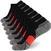 Image 1 : NEW 7 WANDER MENS ATHLETIC RED SOCKS SIZE 10-12