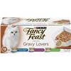 Image 1 : NEW 12 X 85G PURINA FANCY FEAST GRAVY LOVERS