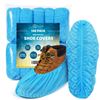 Image 1 : NEW 100 PACK SQUISH NON WOVEN SHOE COVERS