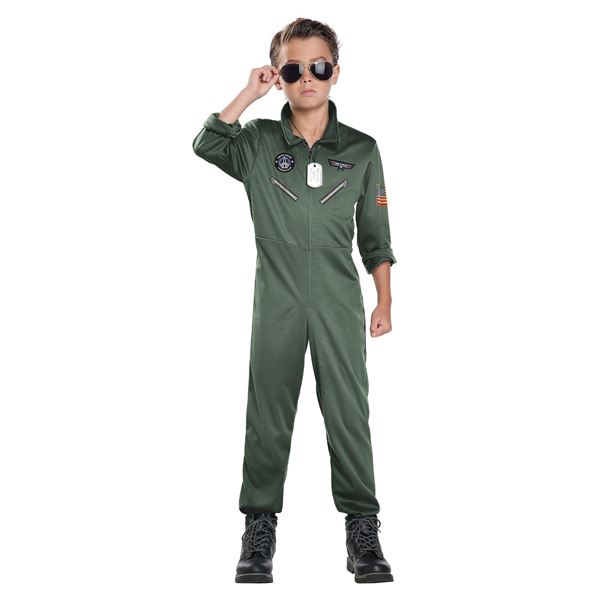 NEW FIGHTER JET PILOT MEDIUM COSTUME