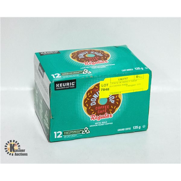 NEW 12 PACK OF DONUT SHOP KEURIG COFFEE PODS